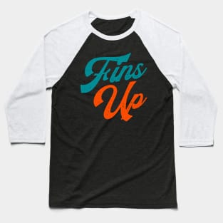 Fins Up Baseball T-Shirt